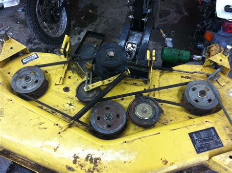 you can replace and change your deck belt with this information you can also change your blades if needed from the information on how to remove detach your. . 48 inch john deere mower deck belt diagram